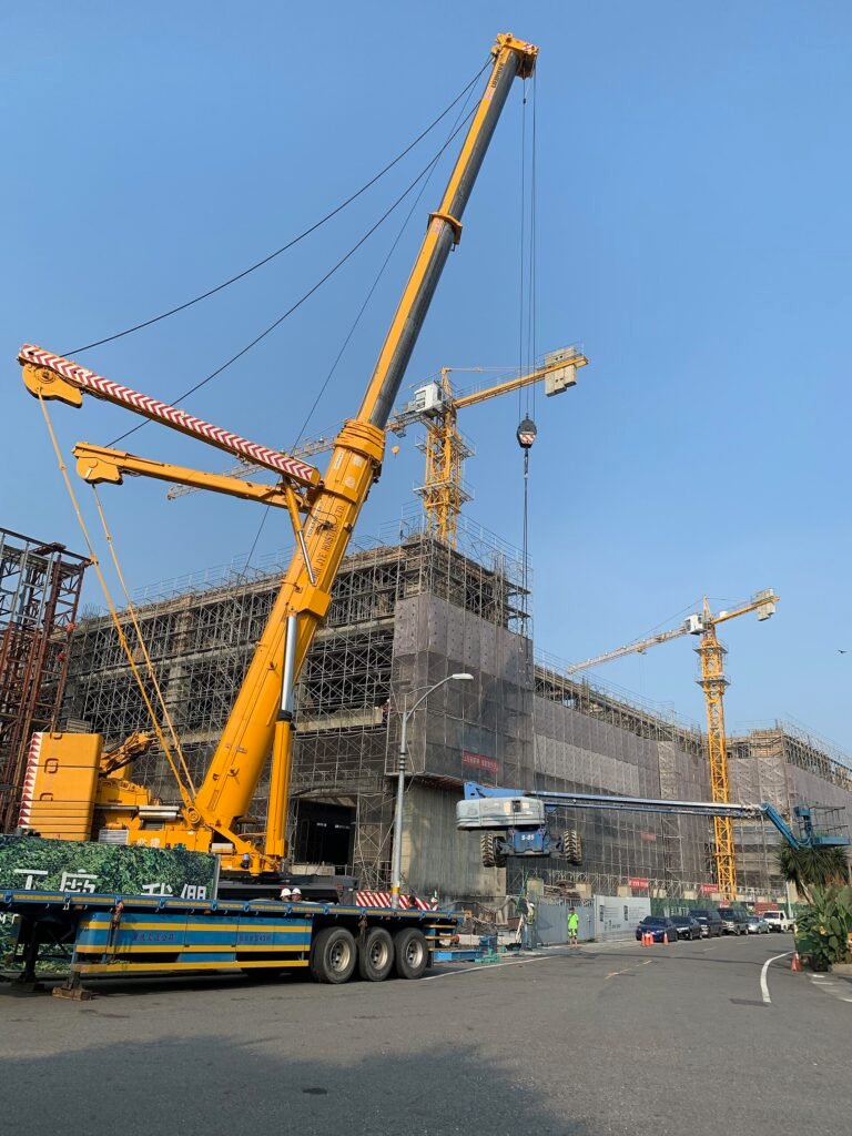 Renta de Grúas para Construcción e Industria