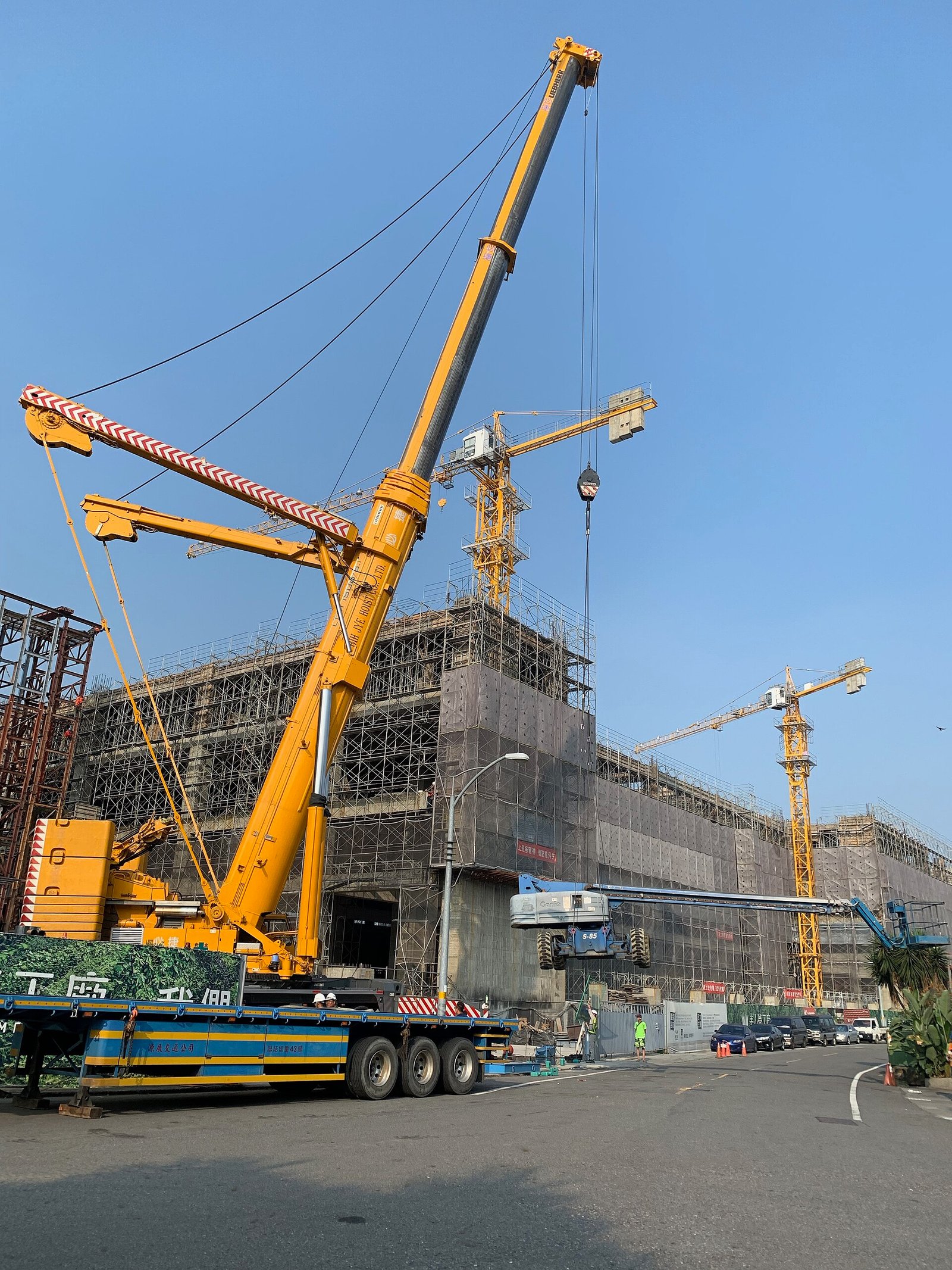 Renta de Grúas para Construcción e Industria